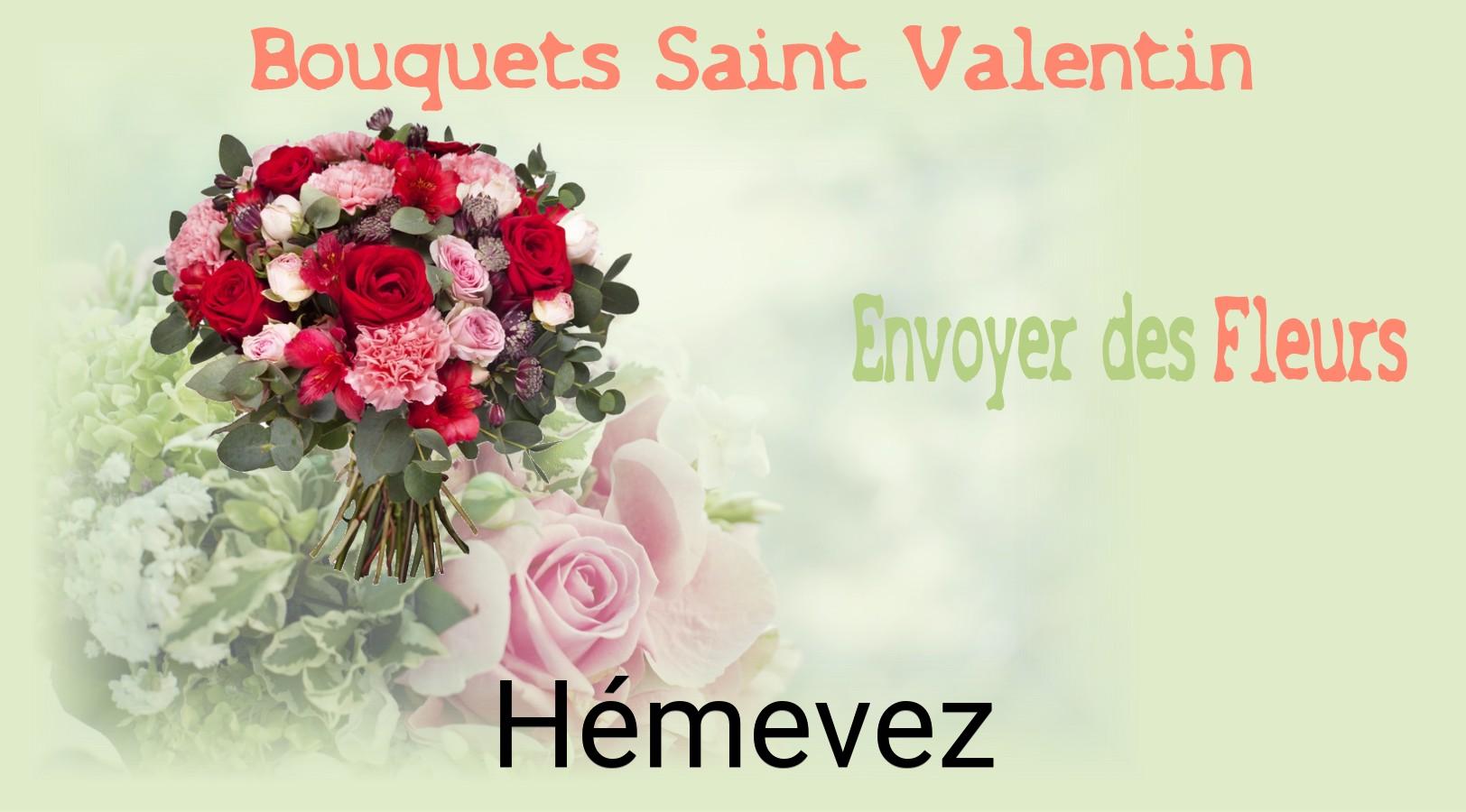 Roses de Saint-Valentin livrées à Hémevez